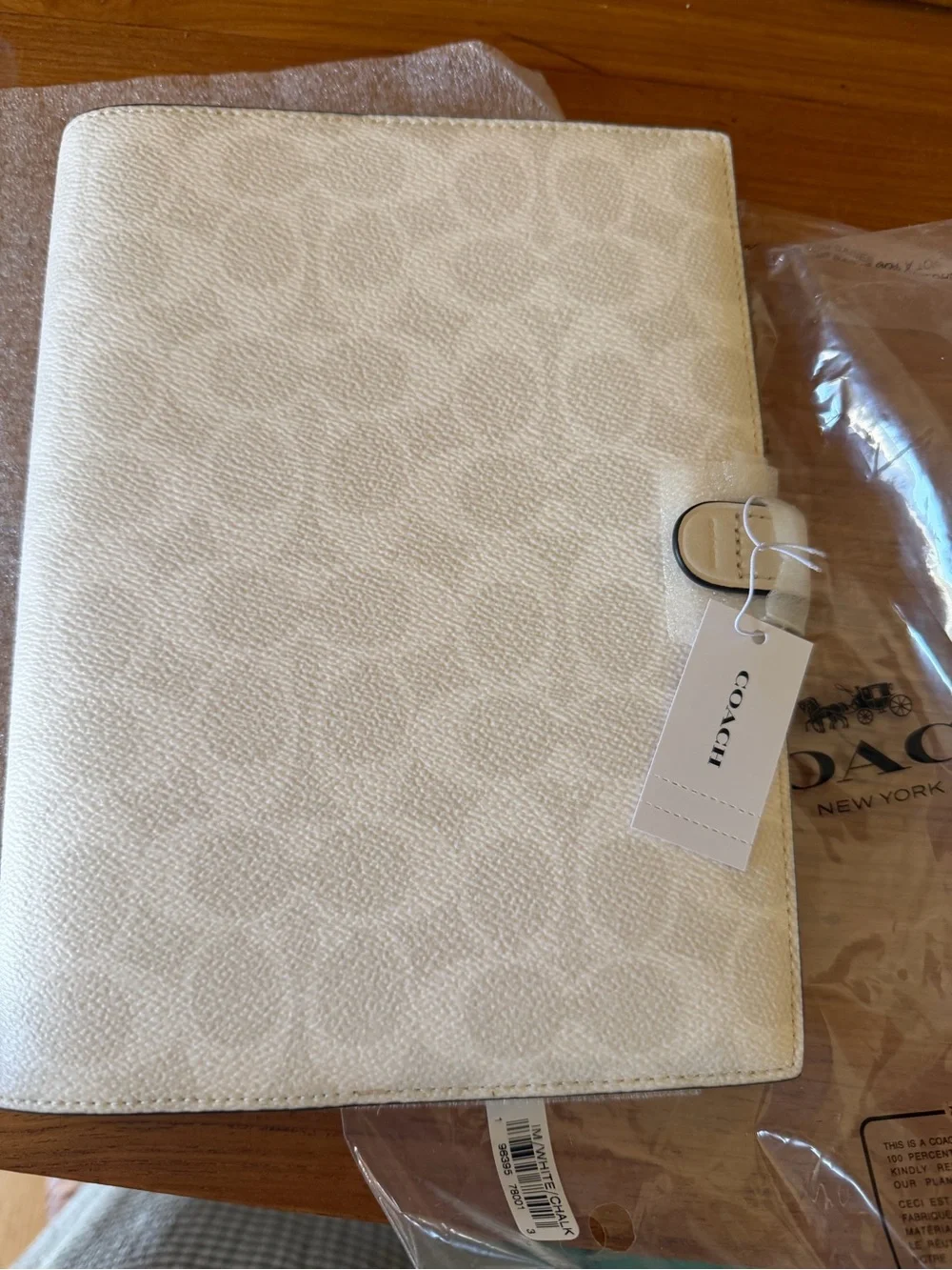 NWT Coach Signature Canvas Notebook 📔 🤍